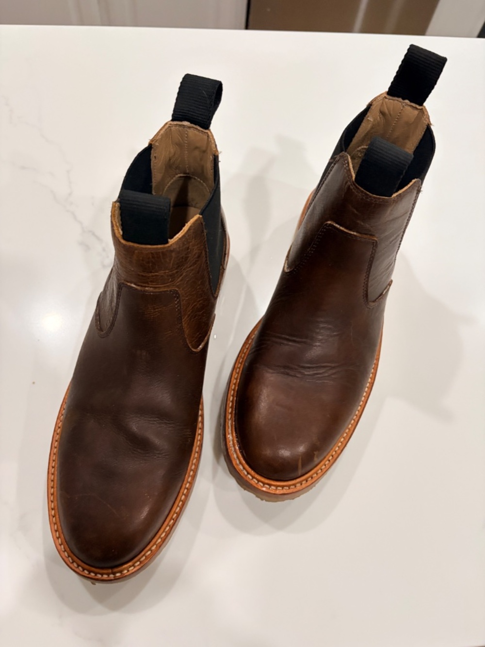 Rhodes Work Wedge Chelsea Boots - Picture 6 of 6